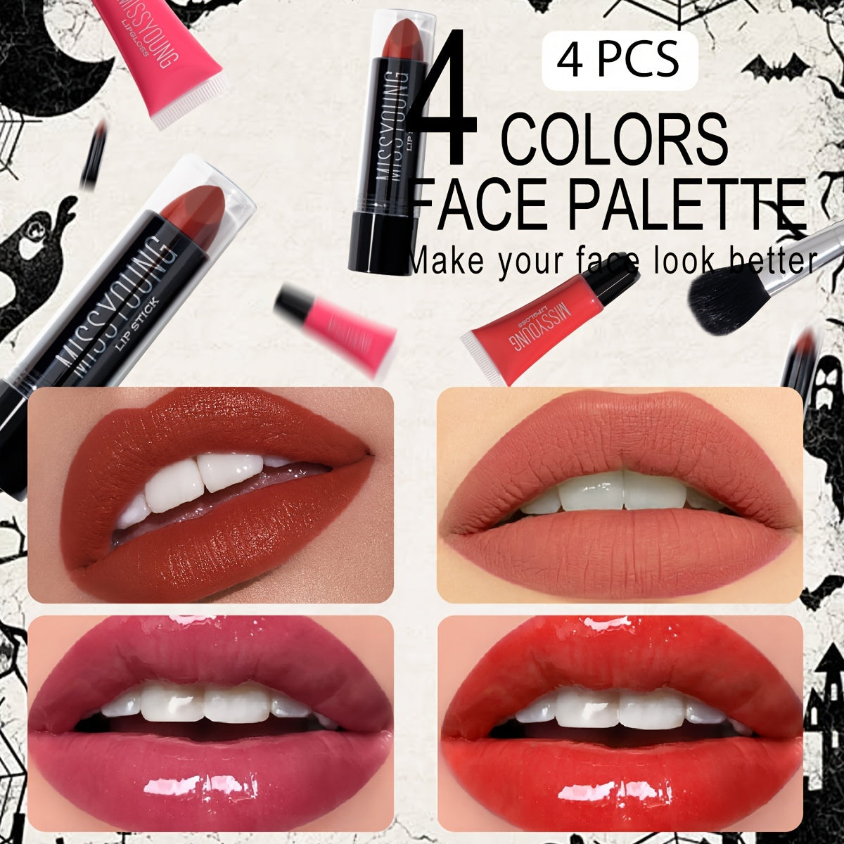 Portable All-in-One Makeup Set