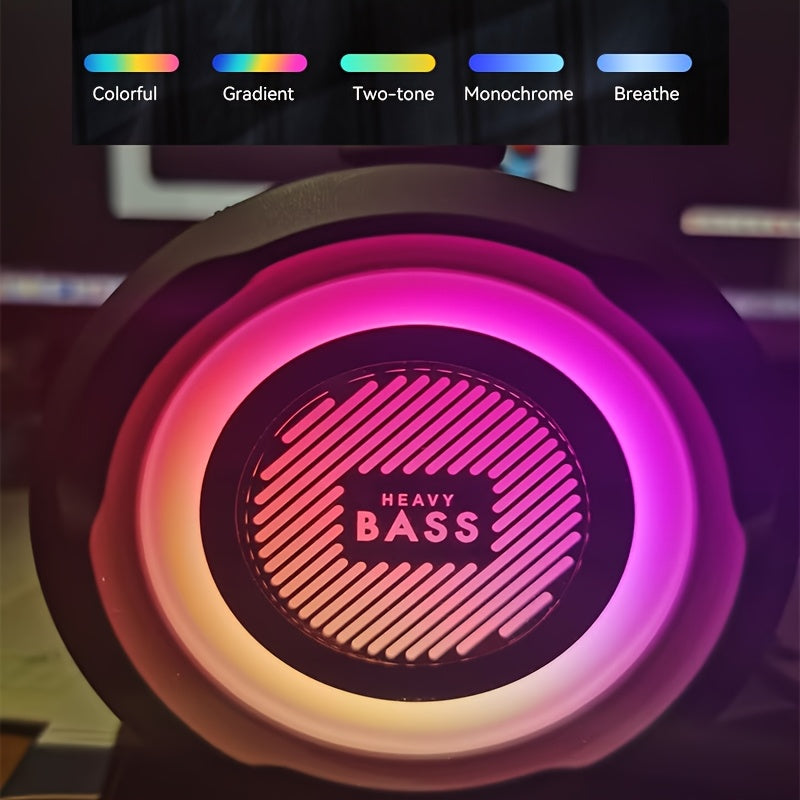 HEAVY BASS 30W wireless Portable Speaker with Subwoofer Surround Sound, USB Charging