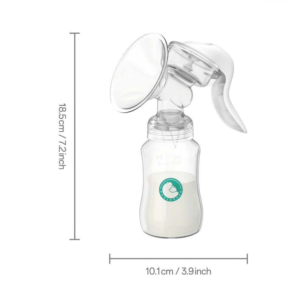 Durable Manual Breast Pump, 150ml Capacity