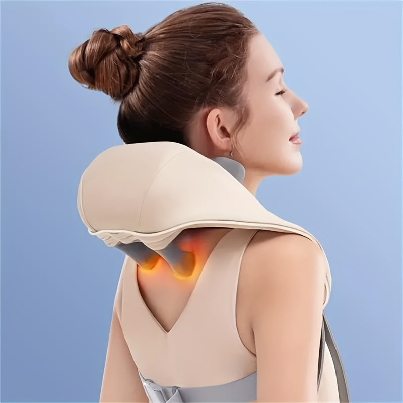 USB Rechargeable Deep Tissue Massager with Heat