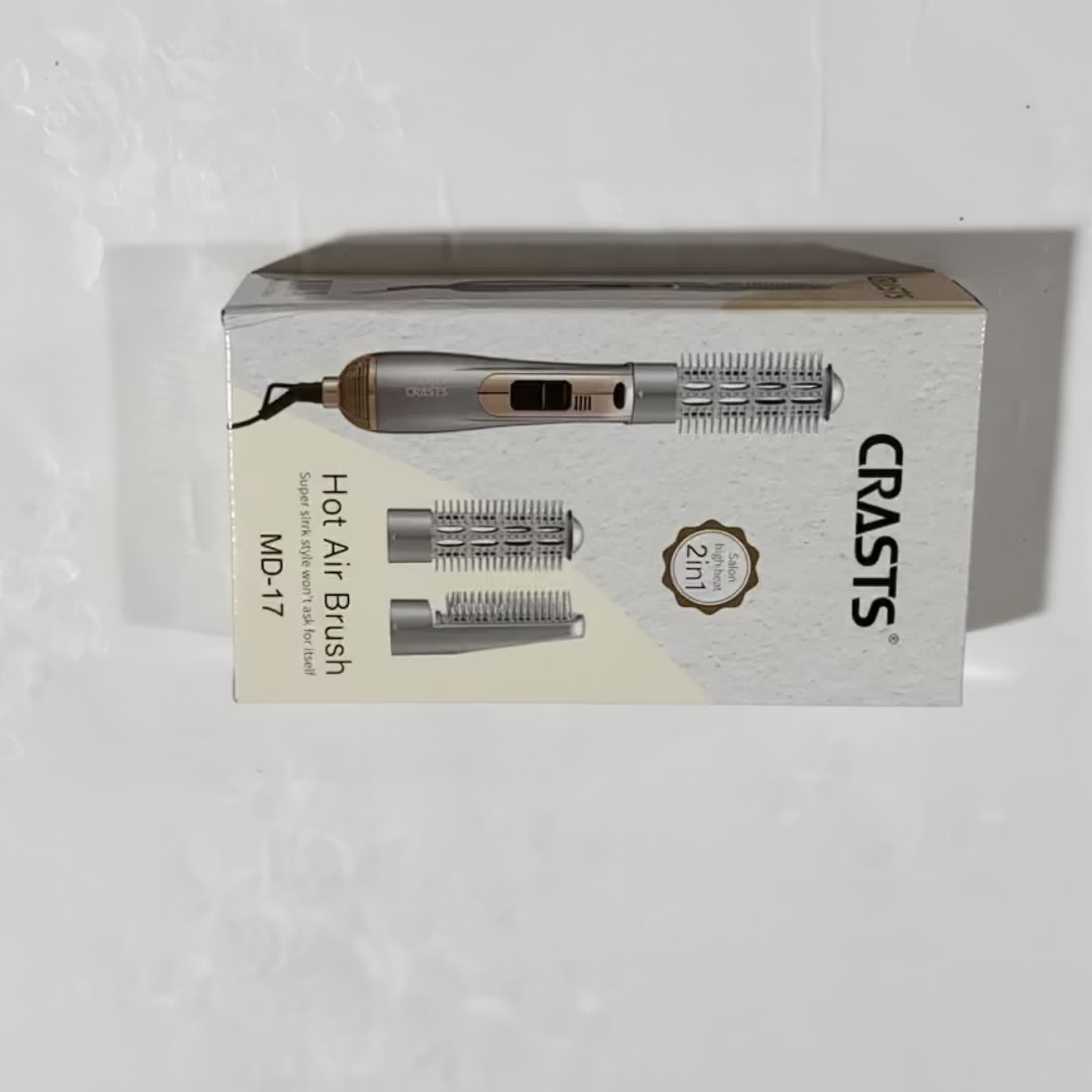 Electric Hair Dryer Brush 2-in-1 Dual-use Hair Straight Curling