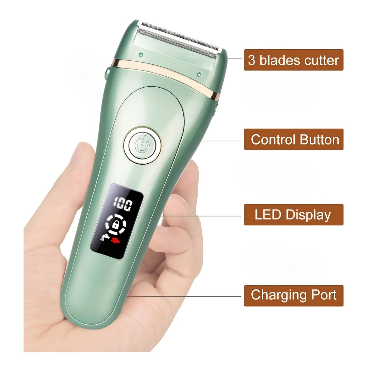 Rechargeable Painless Hair Removal for Women