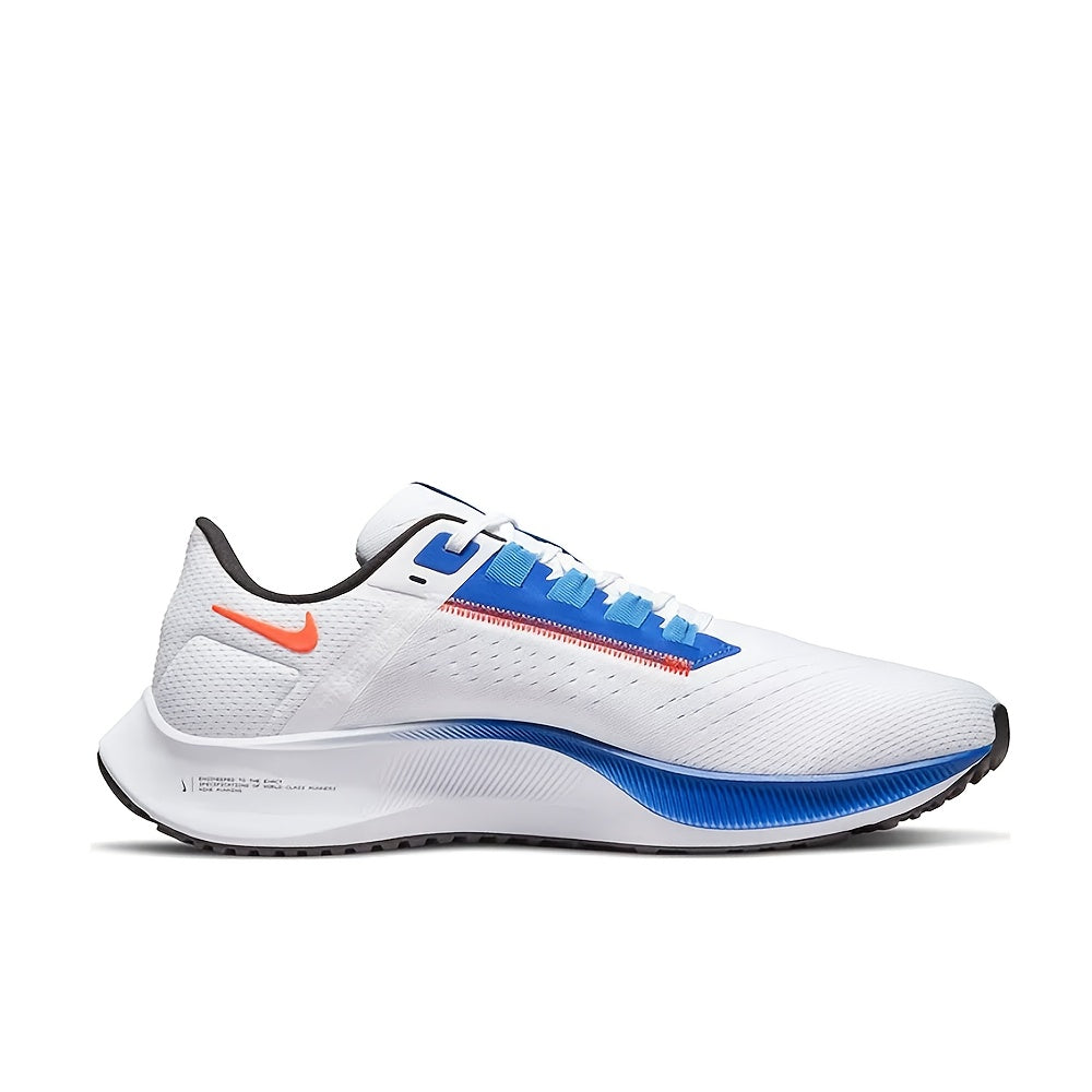 Nike Men's & Women's Pegasus 38 Flyknit Running Shoes - Lightweight Breathable Low-Top Sneakers with Cushioned Arch Support