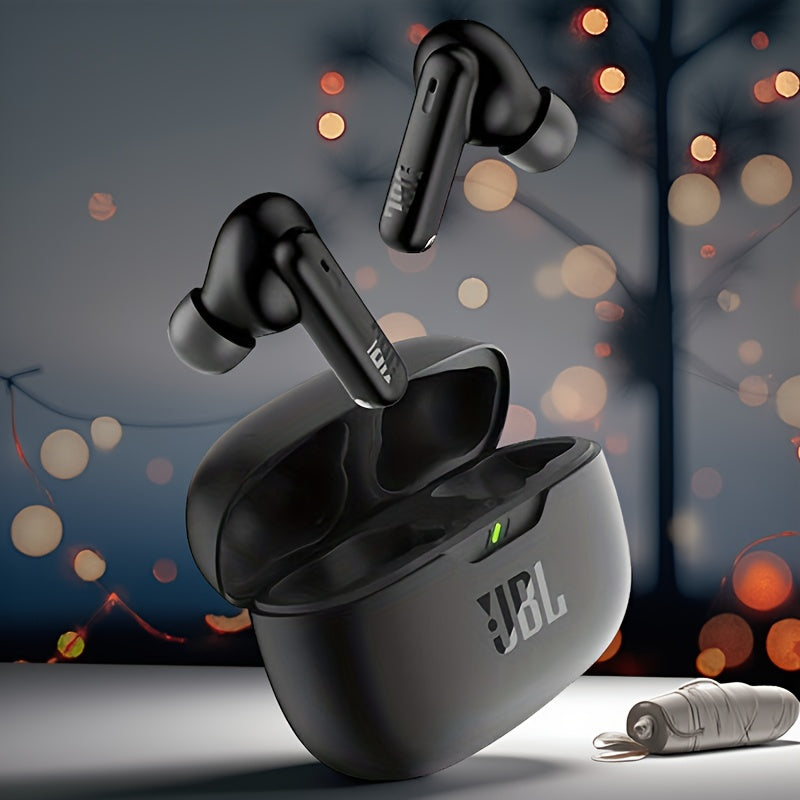 For JBL WAVE BEAM 2 Active Noise Cancellation Wireless Earbuds - Touch Control, Rechargeable Lithium Battery