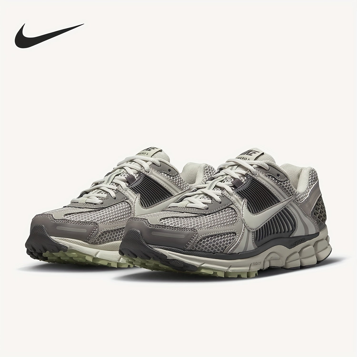 NIKE Women's VOMERO 5 Low-Top Training Running Shoes FB8825-001 - Breathable Fabric Upper, Cushioned Rubber Sole