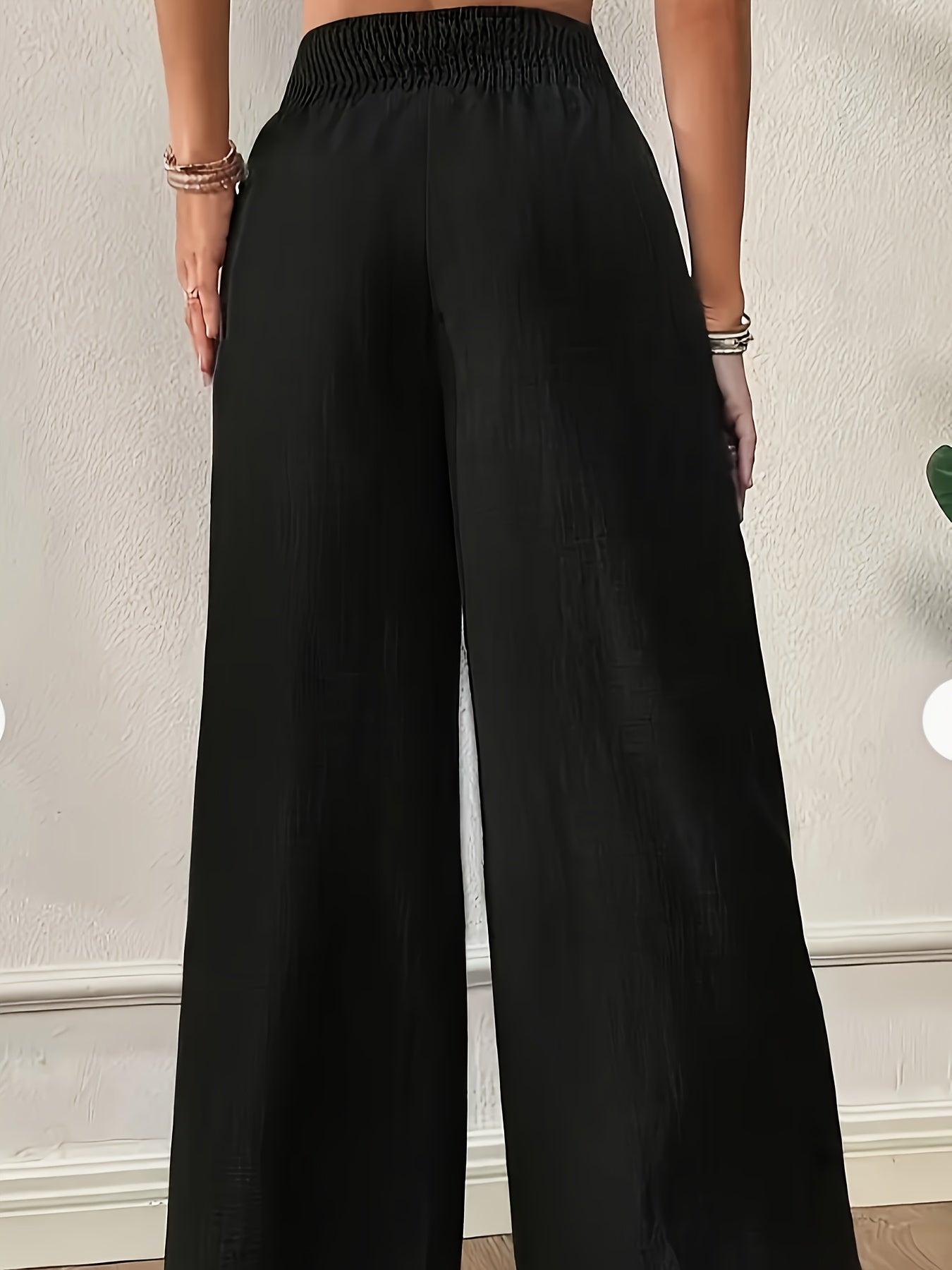 Elegant Comfort Fit Women's Wide-Leg Pants