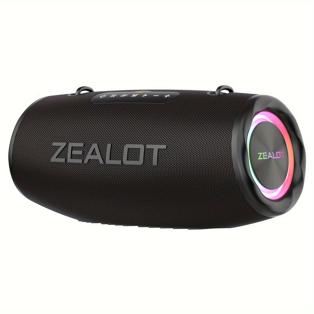 80W Outdoor Portable Subwoofer Wireless Speaker with Shoulder Belt