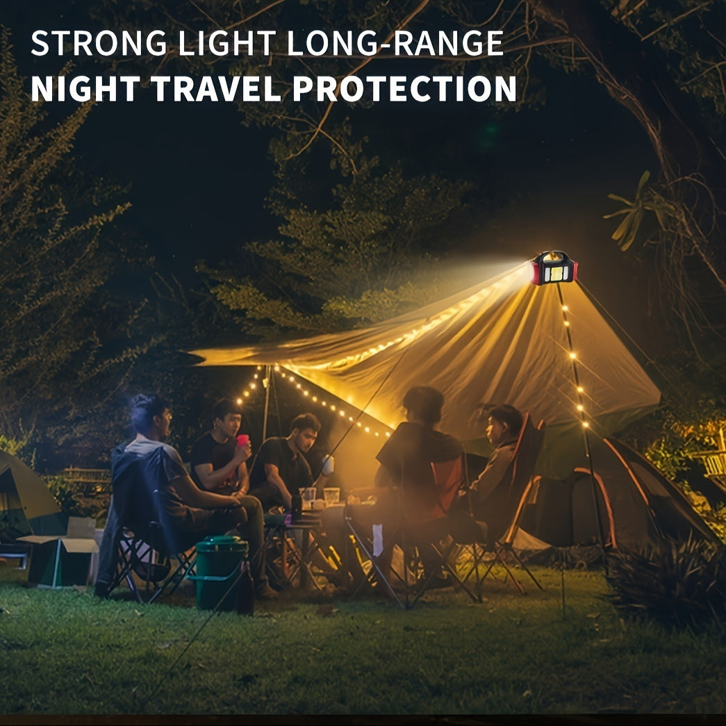 1pc GDSIZHE Solar & USB Rechargeable Emergency Light