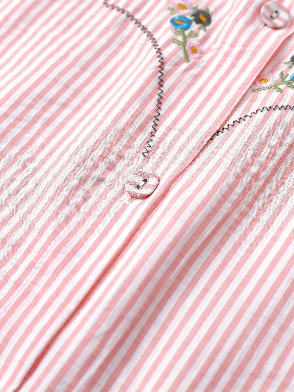 Embroidered Button Front Shirt, Casual Short Sleeve Lapel Top For Spring & Summer, Women's Clothing