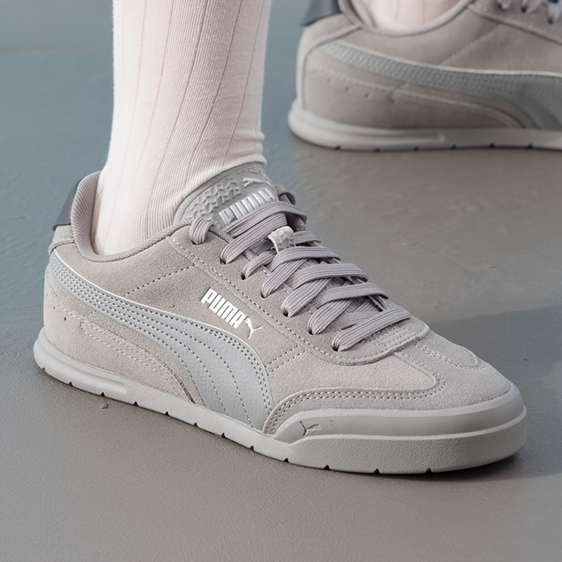 PUMA Men's & Women's Super Turino SD Lightweight Casual Sneakers - Low-Top Genuine & Synthetic Faux Leather