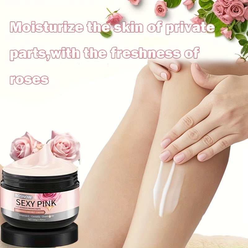 2pcs Pink Private Area Moisturizer Containing Rose and Vitamin C