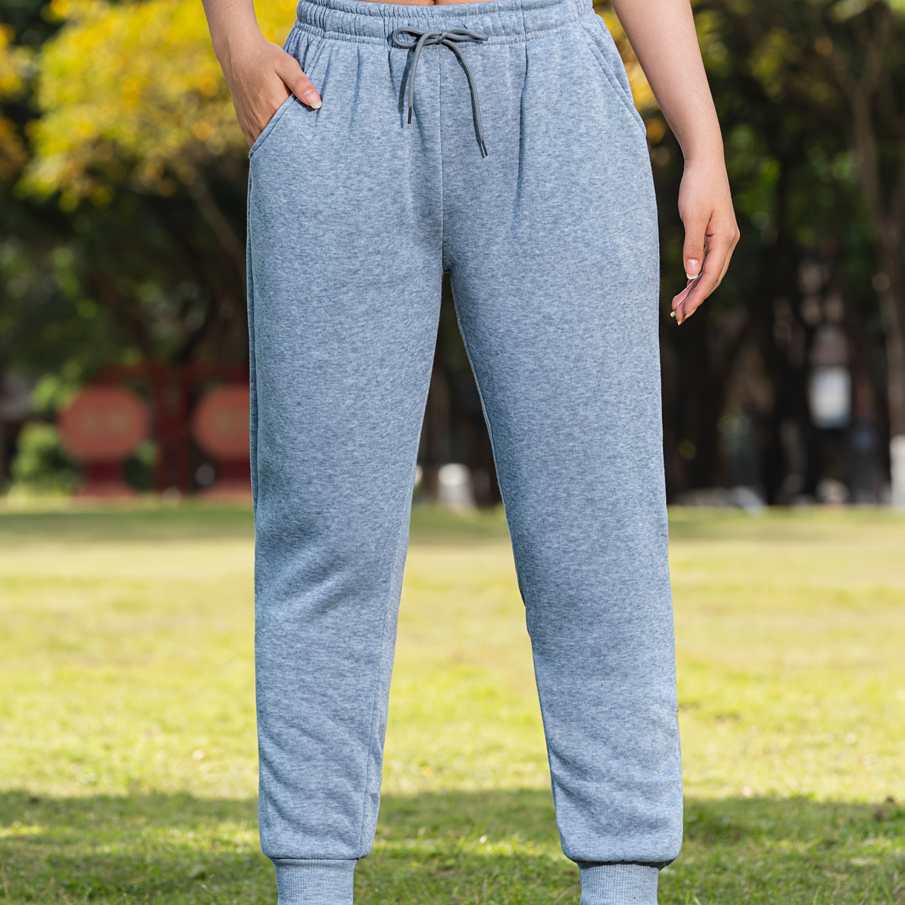 Loose Fit, Drawstring Waist, Long Length Comfortable Trousers
