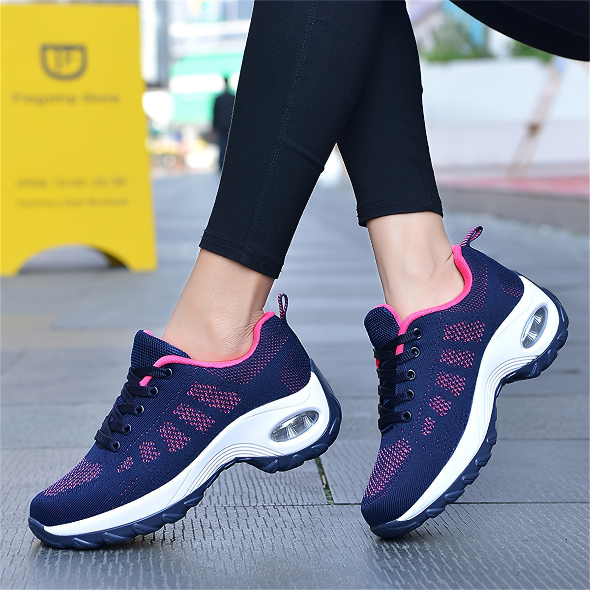 Women's Athletic Running Shoes, Breathable Mesh