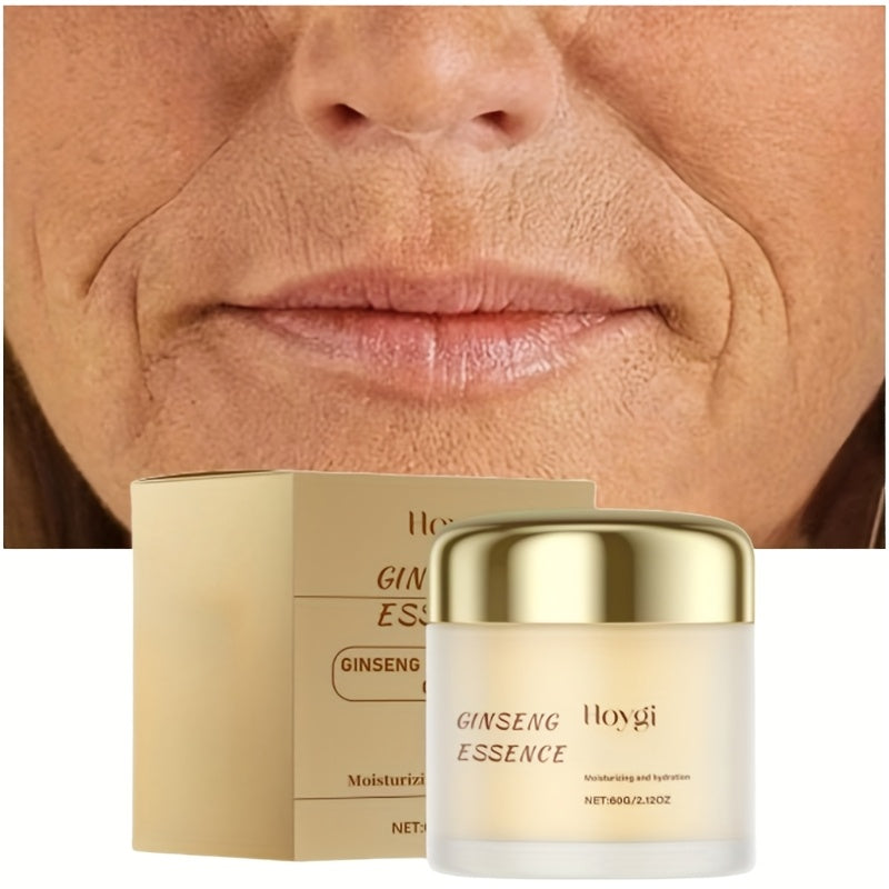Ginseng Firming And Perfect Face And Neck Cream 60G, Minimize Wrinkles, Fine Lines, Etc. Anti-Aging Skincare