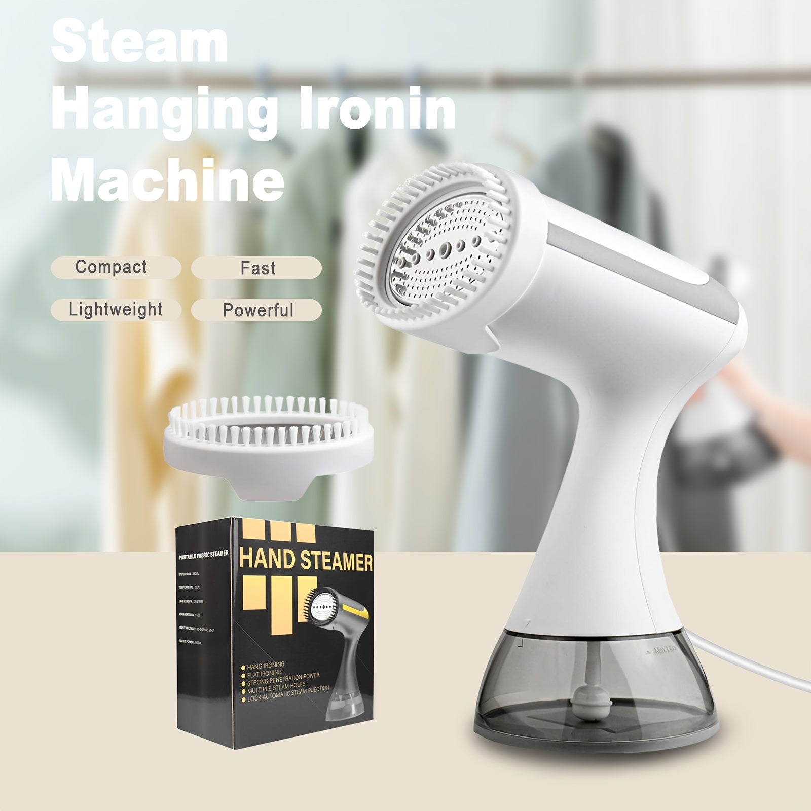 Portable Handheld Ironing Machine with Steam