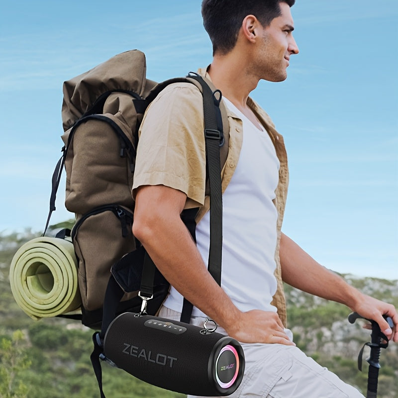 ZEALOT S87 80W Wireless Speaker, Outdoor Portable