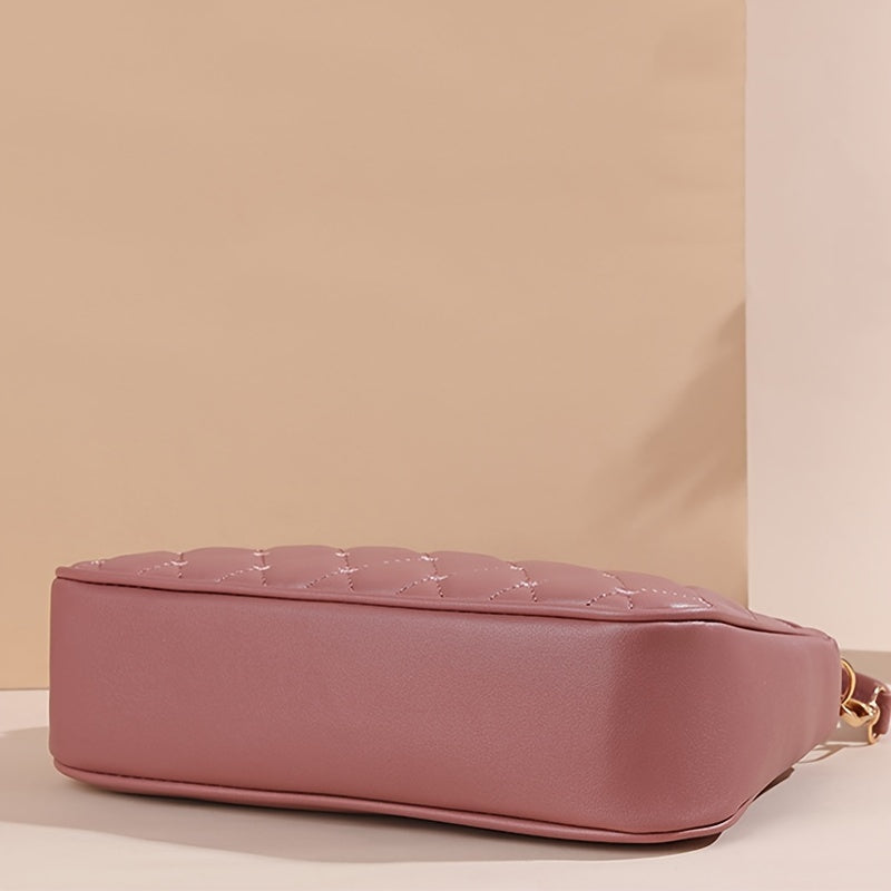 Fashionable Crossbody Bag with Multiple Layers and Large Capacity