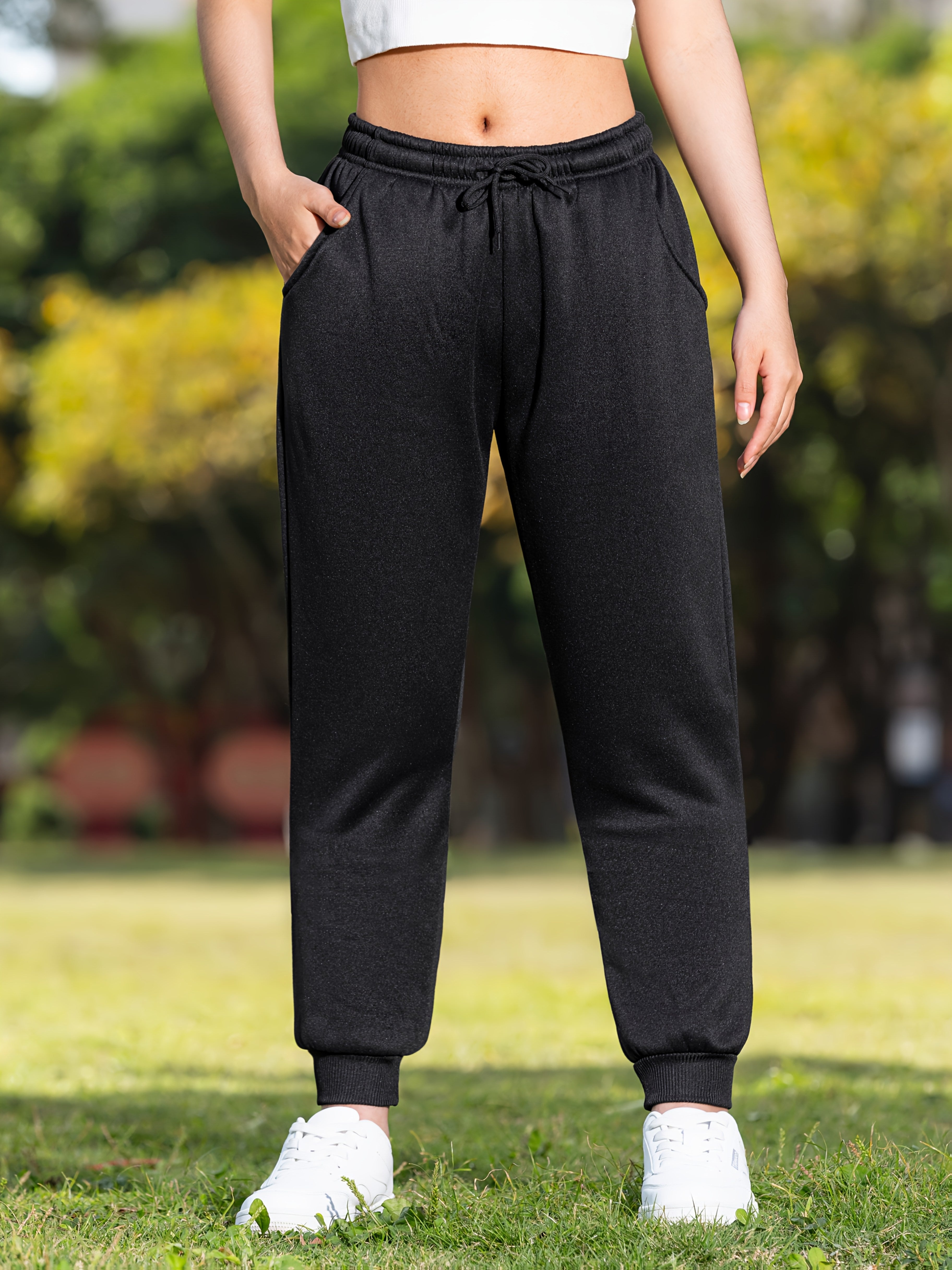 Loose Fit, Drawstring Waist, Long Length Comfortable Trousers