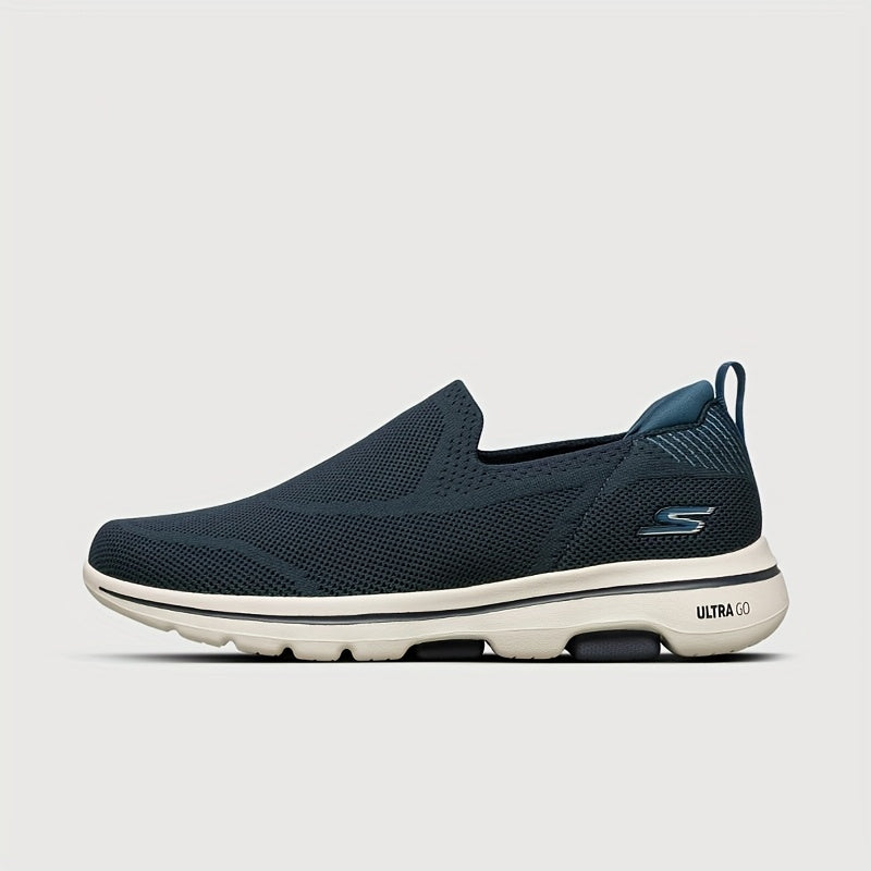 Skechers Women's Breathable Mesh Slip-On Sneakers - Lightweight Comfortable Casual Shoes with Anti-Slip EVA/Rubber Sole