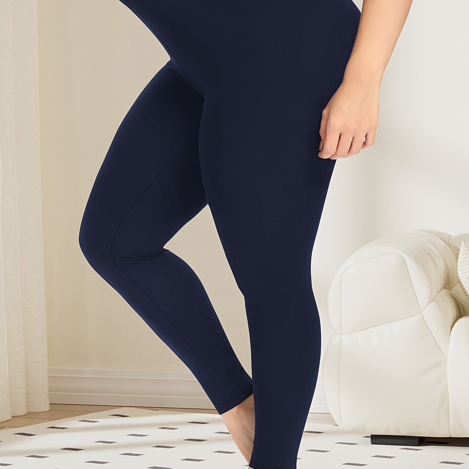 Plus Size Leggings for Women High Waist Stretchy Soft Comfortable
