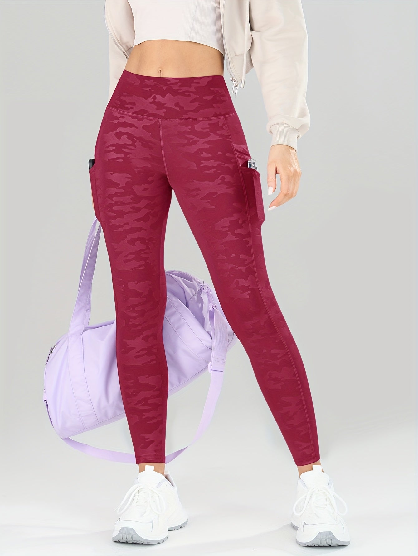 5D Anti-Scratch Print Yoga Pants, Breathable High-Waisted Butt-Lifting Stretch Leggings