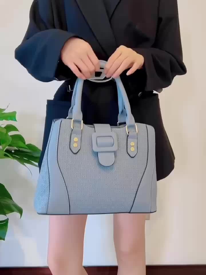 Two-Piece Set Fashion Plaid Shoulder Bag