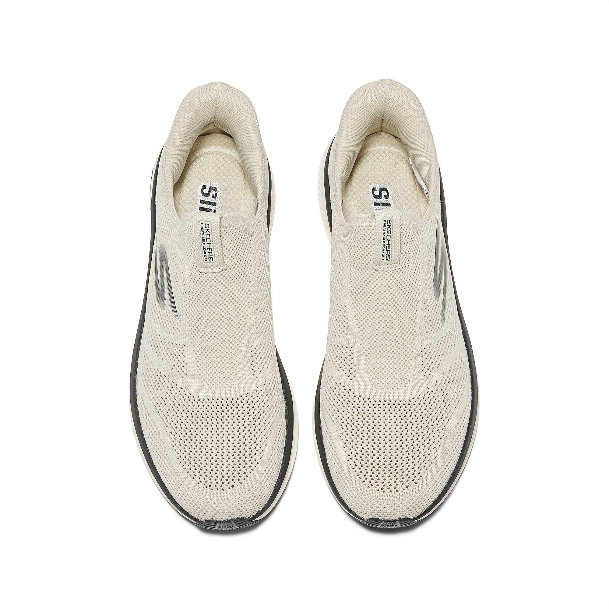 Skechers Men's & Women's Slip-On Sneakers - Breathable Mesh, Lightweight Walking Shoes with EVA Cushioning