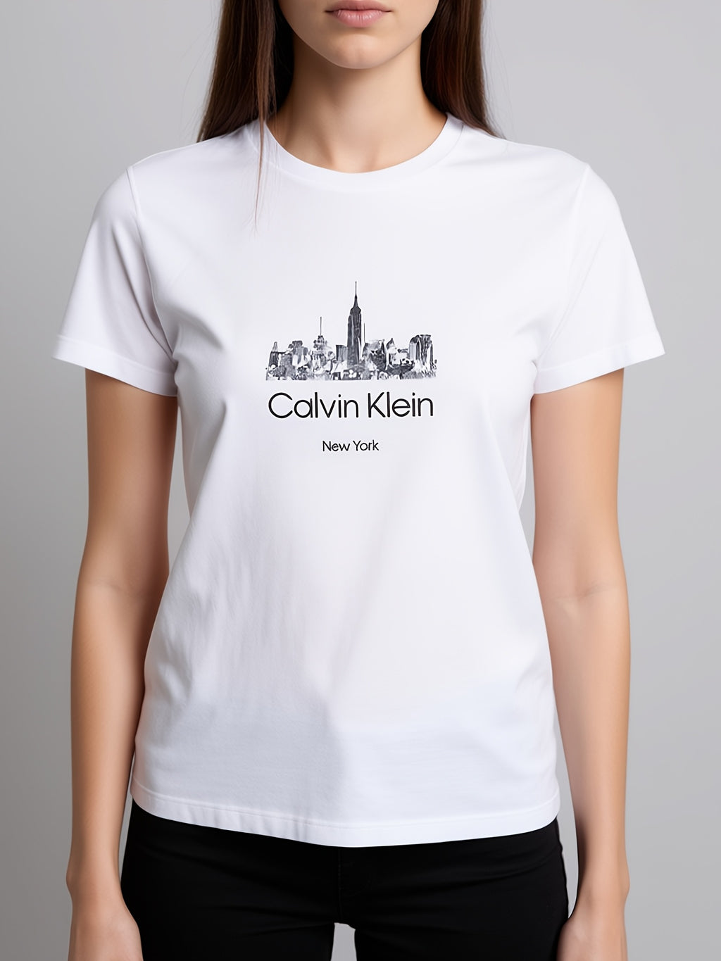 Calvin Klein Women'S Summer Loose Breathable T-Shirt