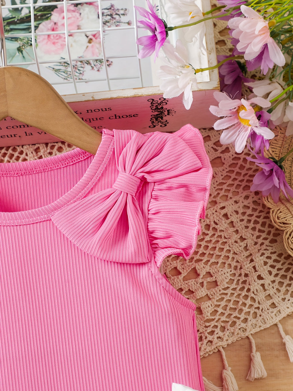 Two-Piece Girls' Shorts Set