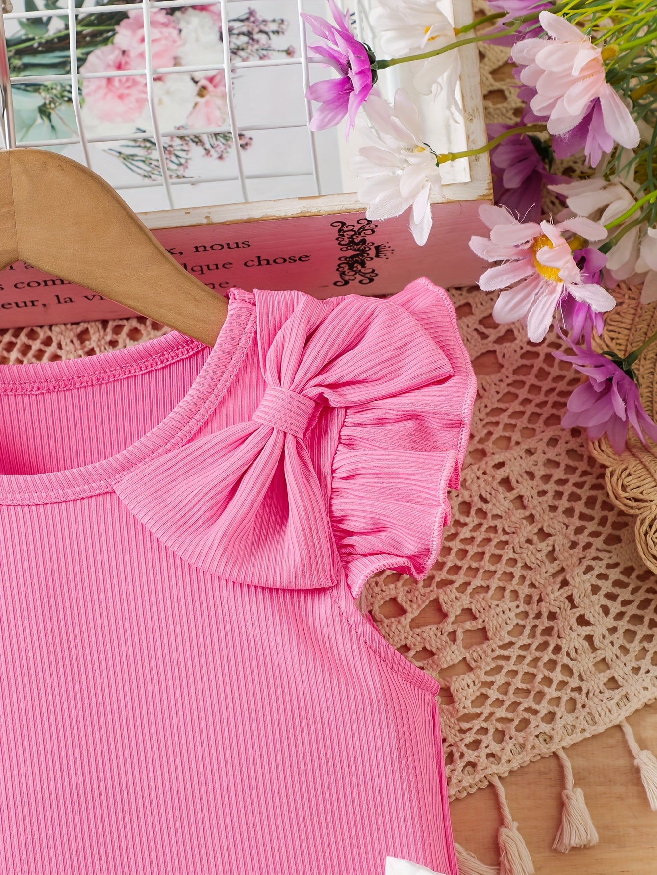 Two-Piece Girls' Shorts Set