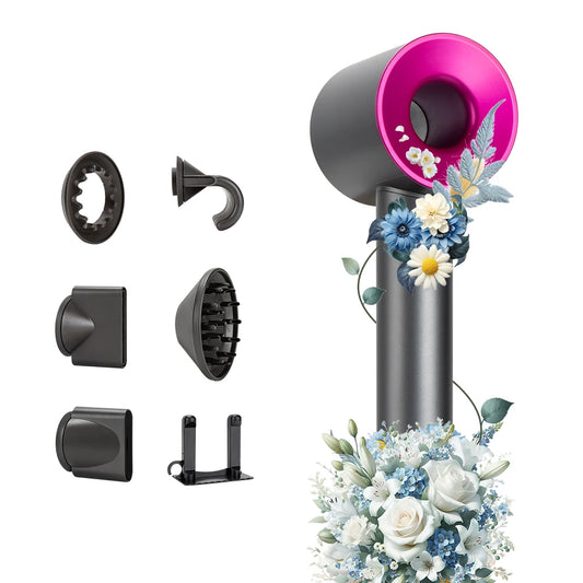 5 in 1 Electric Ionic Hair Dryer High Speed Bladeless HairDryer Negative Ion Professional Super Leafless Hair Dryer HairDryer