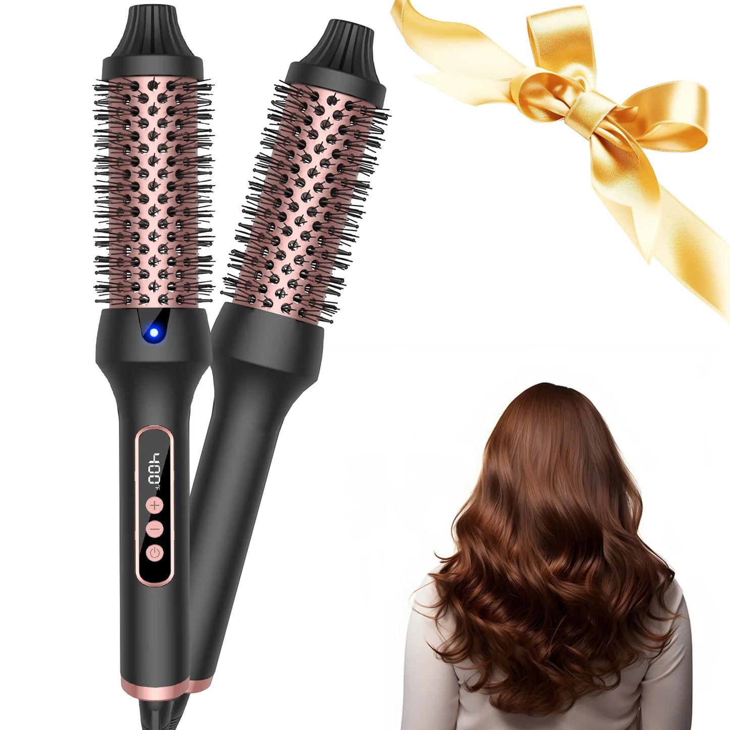 1.5 Inch Thermal Curling Brush 9 Heat Settings