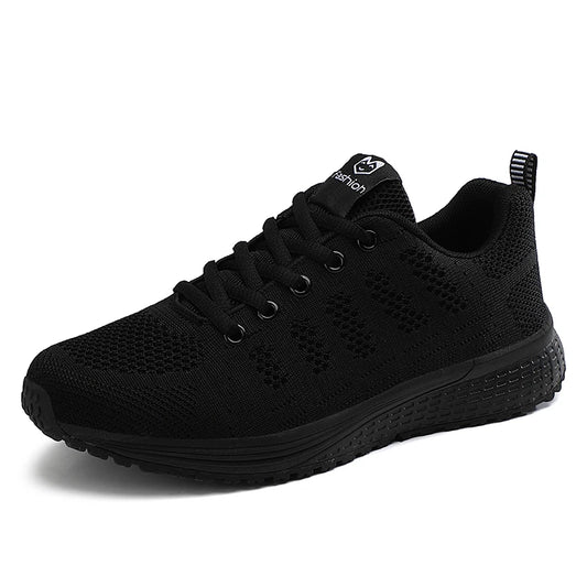 New Sneakers Women Casual Shoes Fashion Breathable Walking Mesh Flat Shoes Women 2024 Tenis Feminino White Ladies sports Shoes