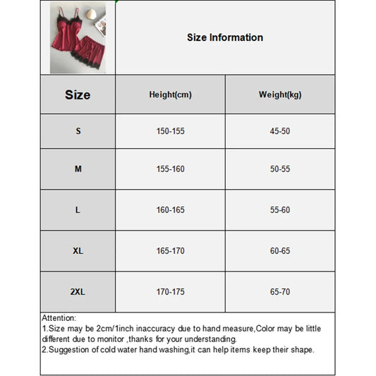 2024 Summer 2 Pcs V-Neck Women's Sexy Pajamas Black Cute Clothes Comfortable Breathable Suspender Shorts Set
