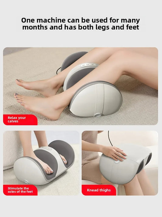 Electric Foot Massager Heating Roller with Remote Control Shiatsu Kneading Deep Tissue Muscles Daily Relax Relief Foot Stress