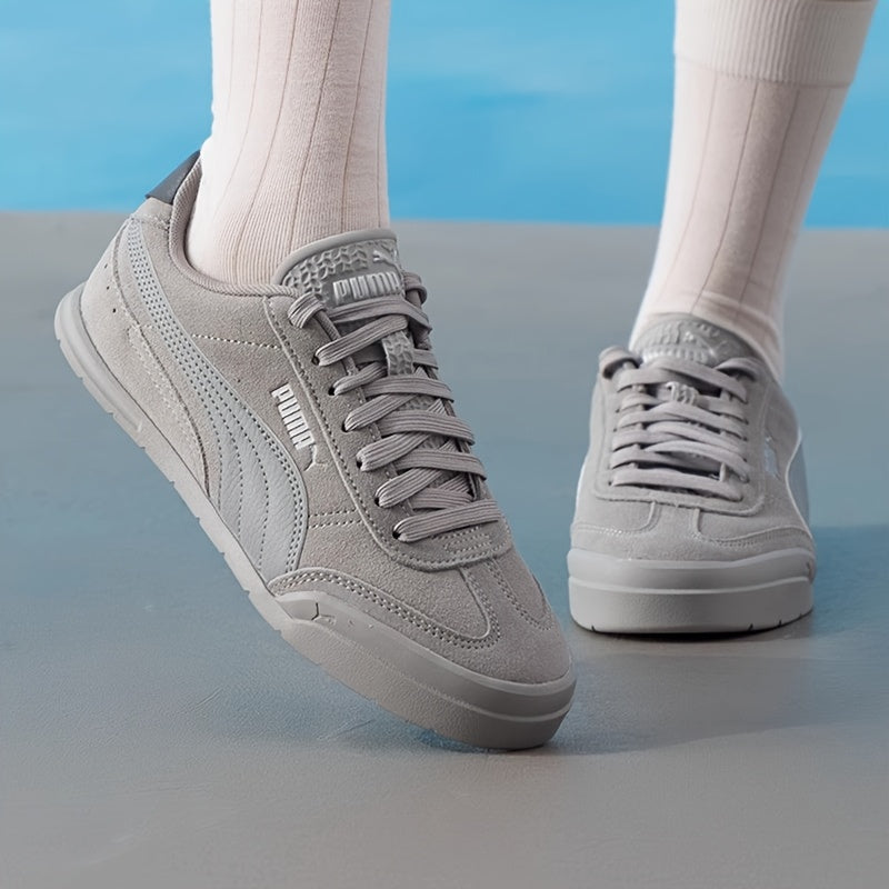 PUMA Men's & Women's Super Turino SD Lightweight Casual Sneakers - Low-Top Genuine & Synthetic Faux Leather