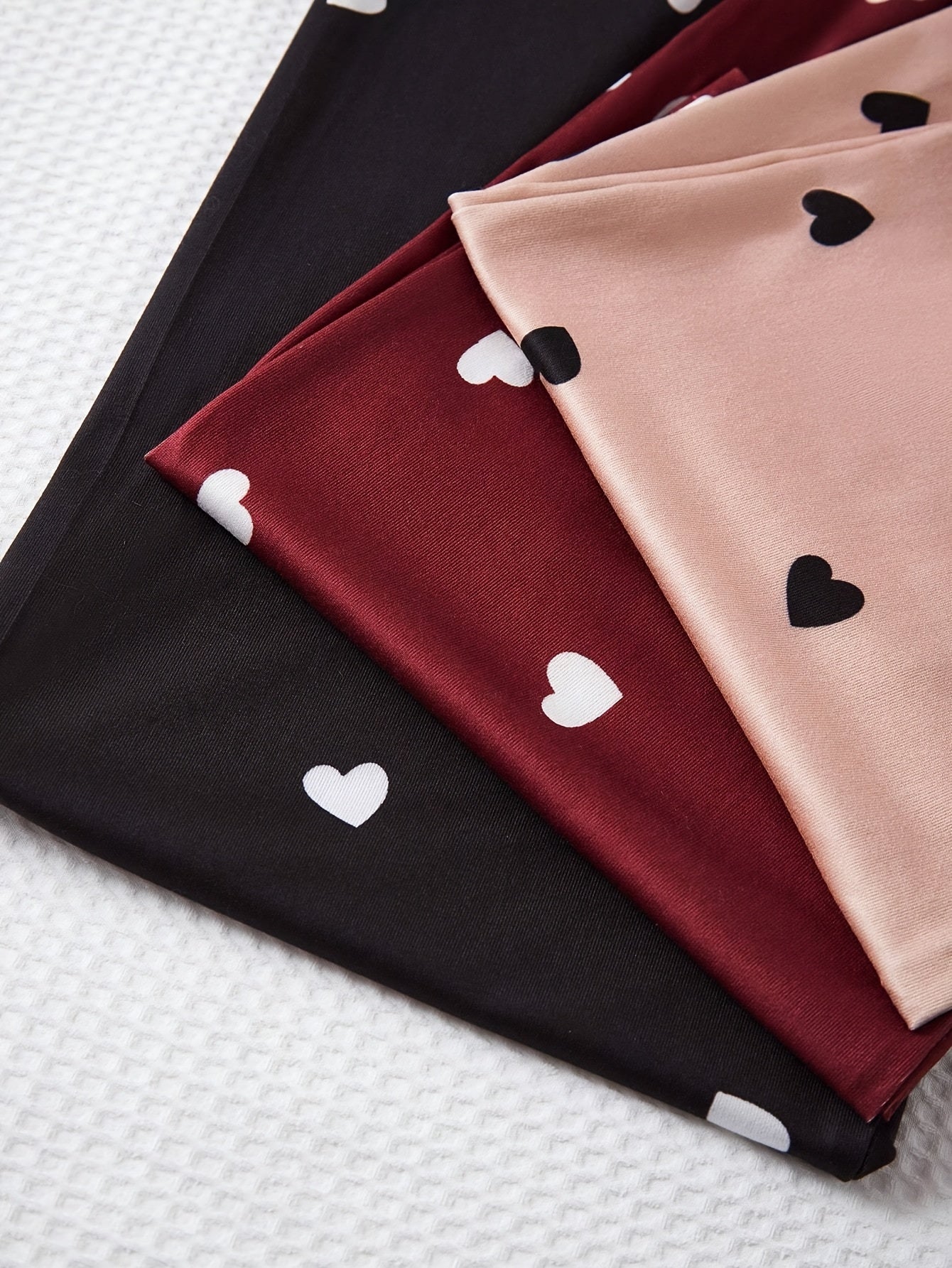 Three-piece set of Women's new soft all-season pajamas