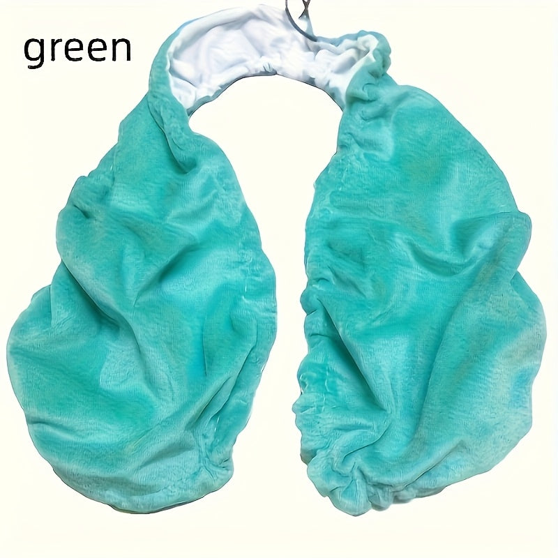 1pc Soft Microfiber Backless Towel Bra | Dual-Sided Fluffy Design for Beach