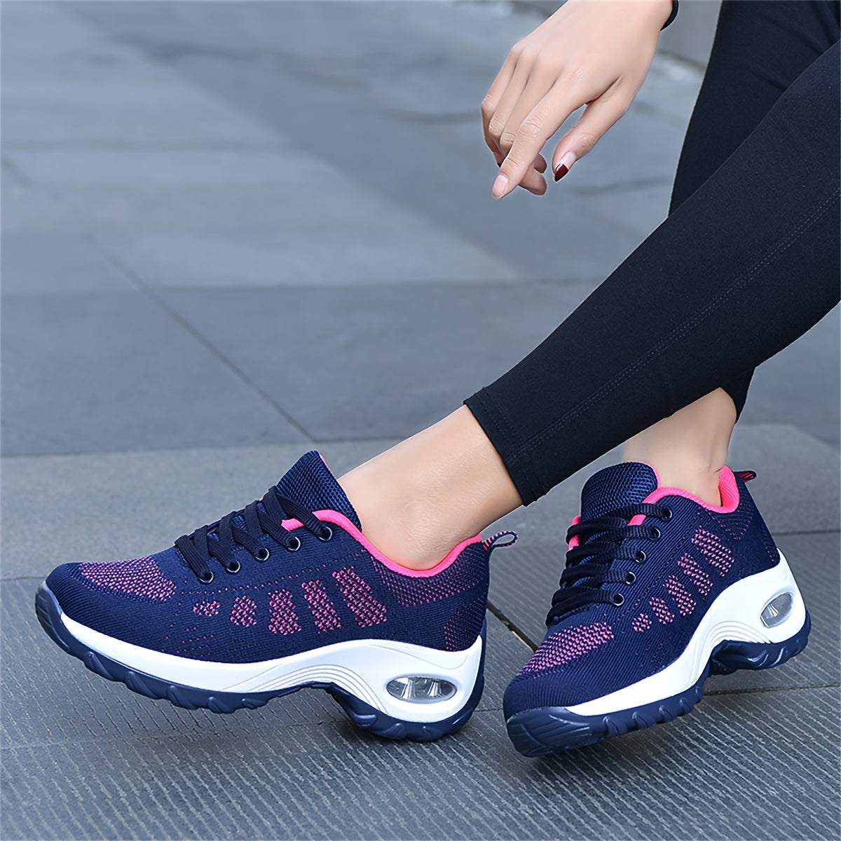 Women's Athletic Running Shoes, Breathable Mesh
