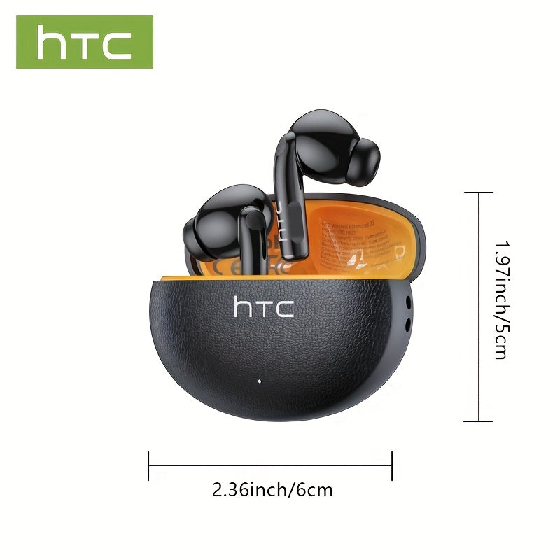 HTC NE29 TWS Wireless Translation Earbuds, Face-to-Face Multi-Language Translation, ANC Noise Cancellation