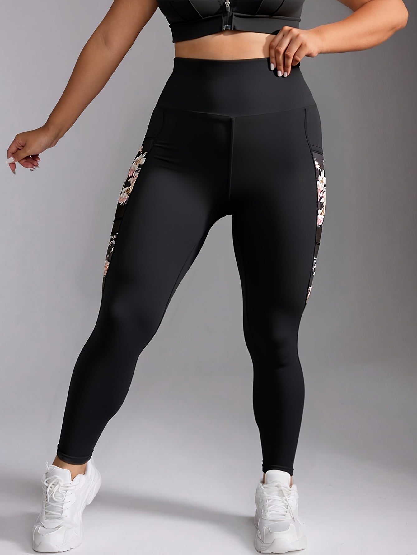 Stretchy, High-Waisted Women's Yoga Leggings with Tummy Control