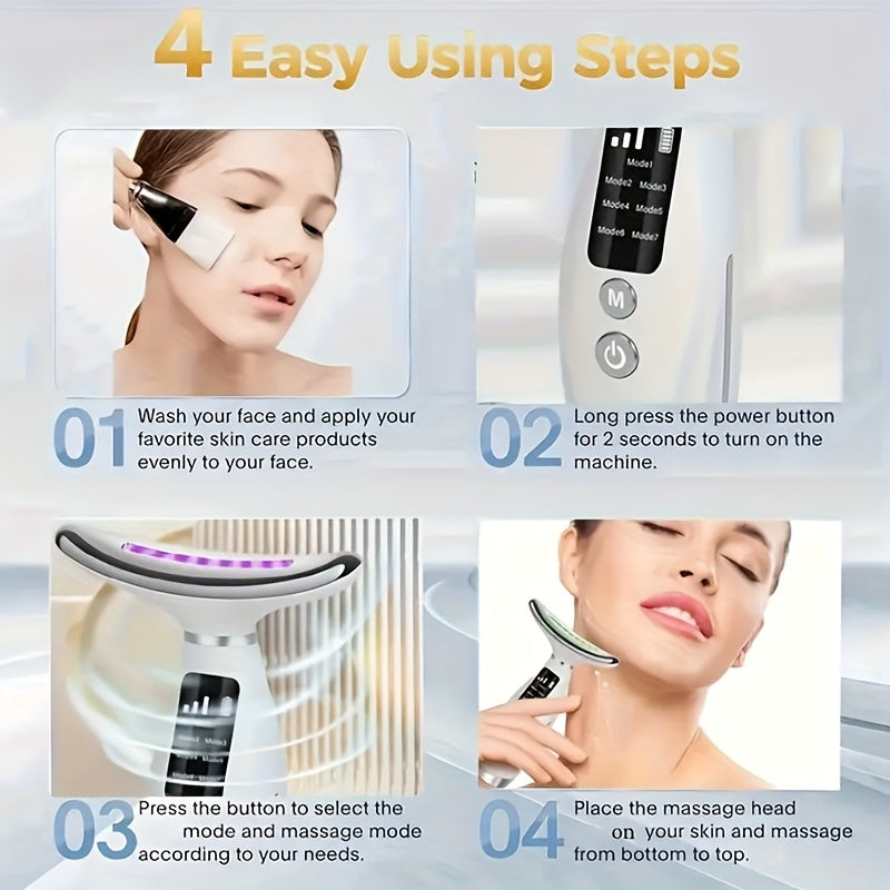 Electronic Facial Massager & Neck Beauty Device