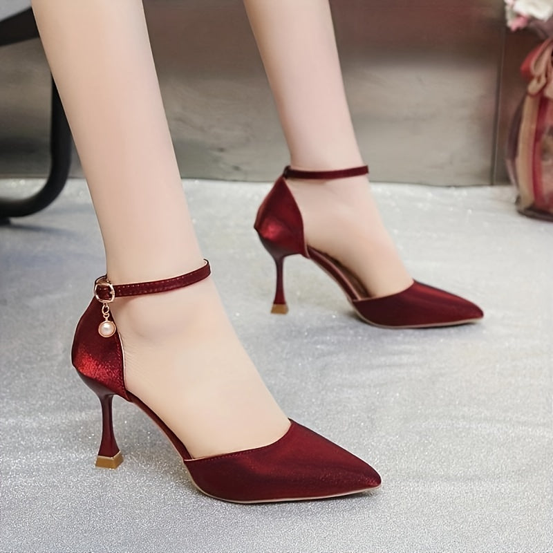 Women's Solid Color Party Sandals