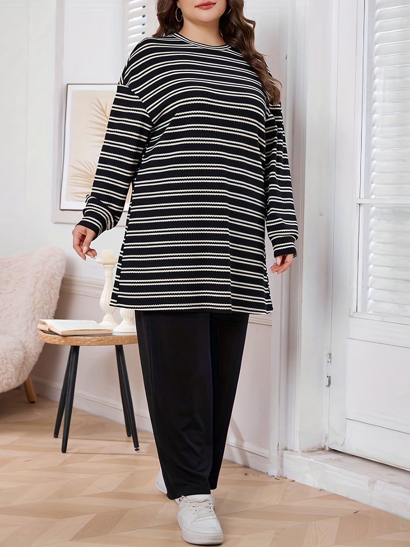 Women Plus Size 2pcs Casual Set