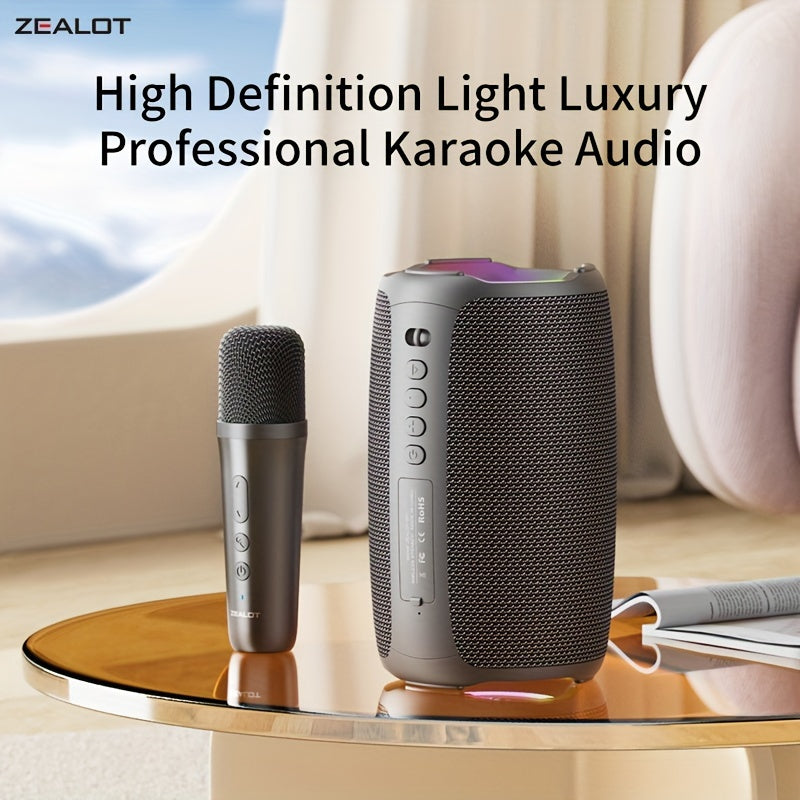 S61M Wireless Speakers Featuring a Wireless Microphone, Compatibility with Wired Microphones