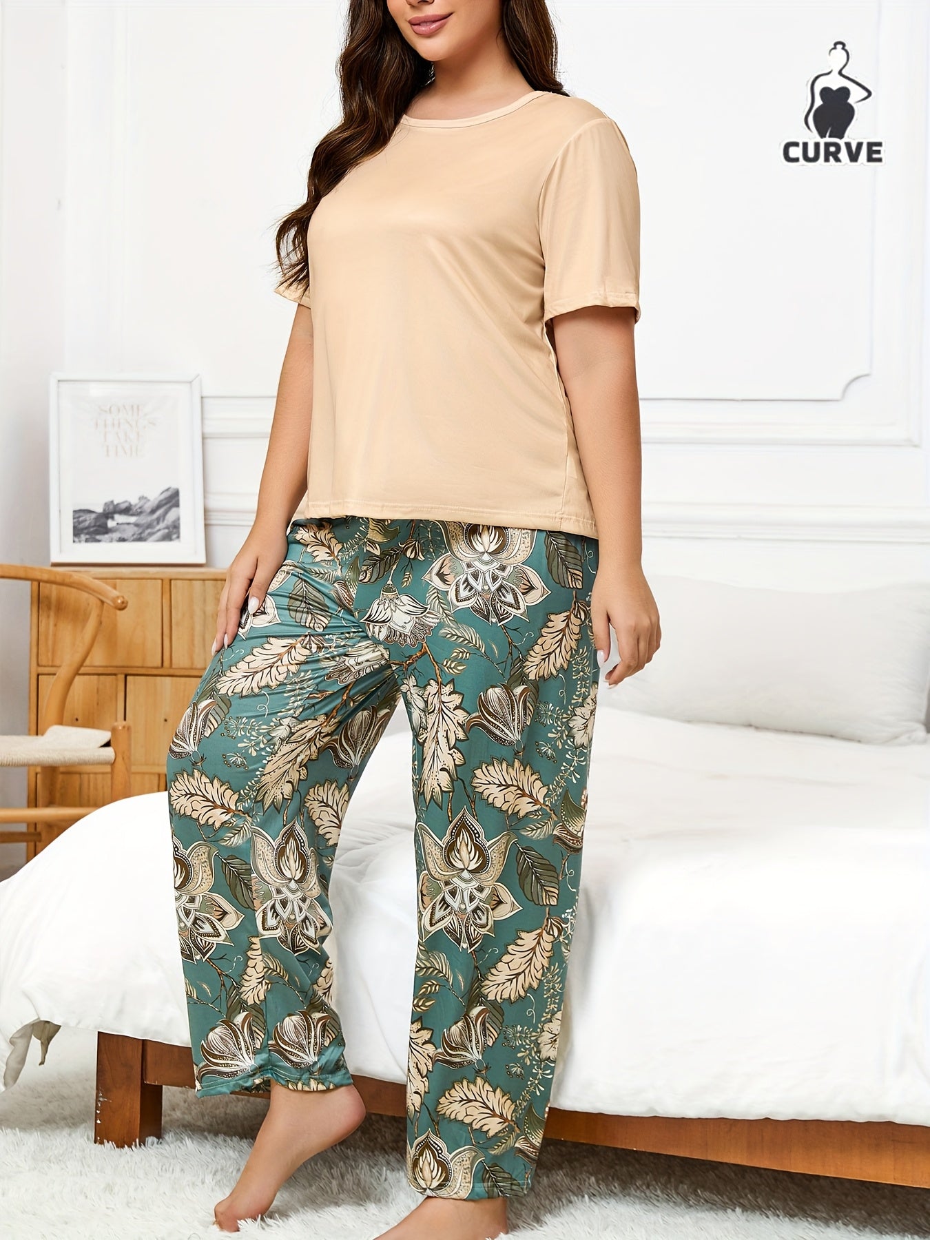 Comfortable Plus Size Pajama Set