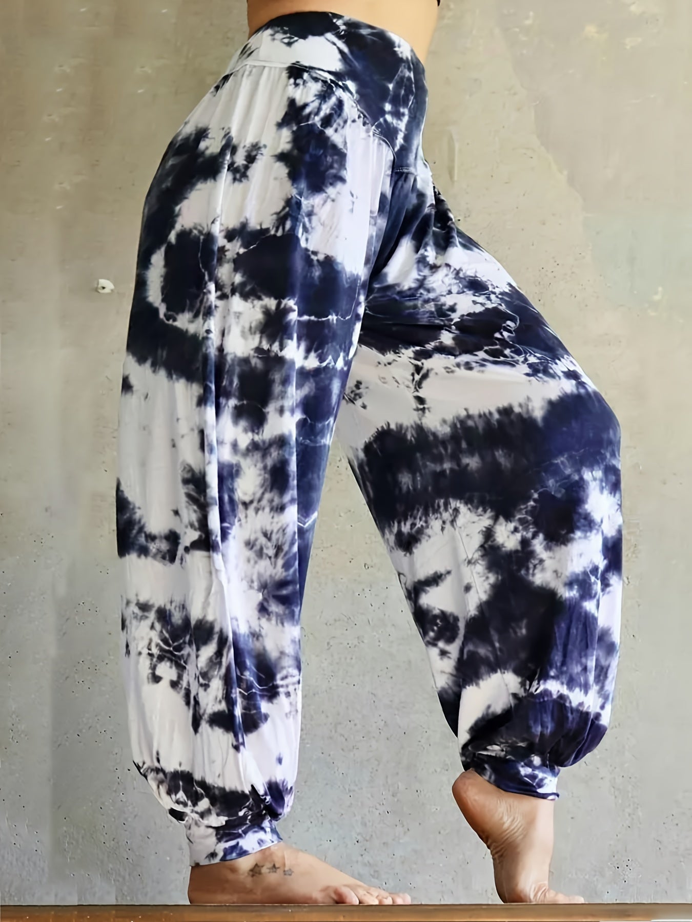 Plus Size Baggy Joggers Elastic Waist Pants