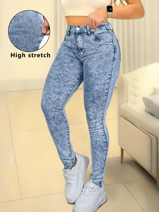 Women's High-Waisted Skinny Jeans