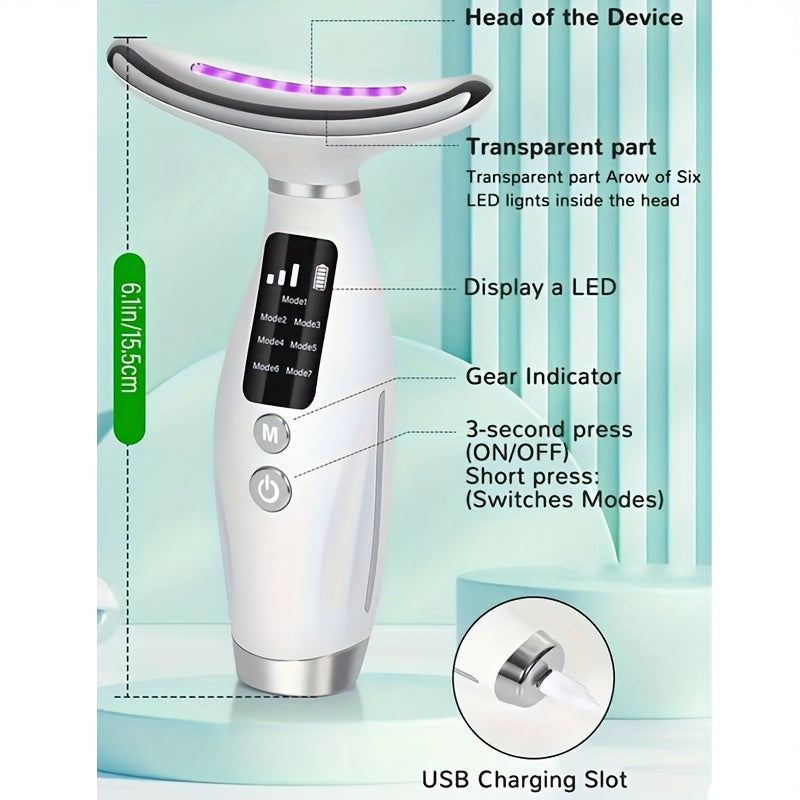 Electronic Facial Massager & Neck Beauty Device