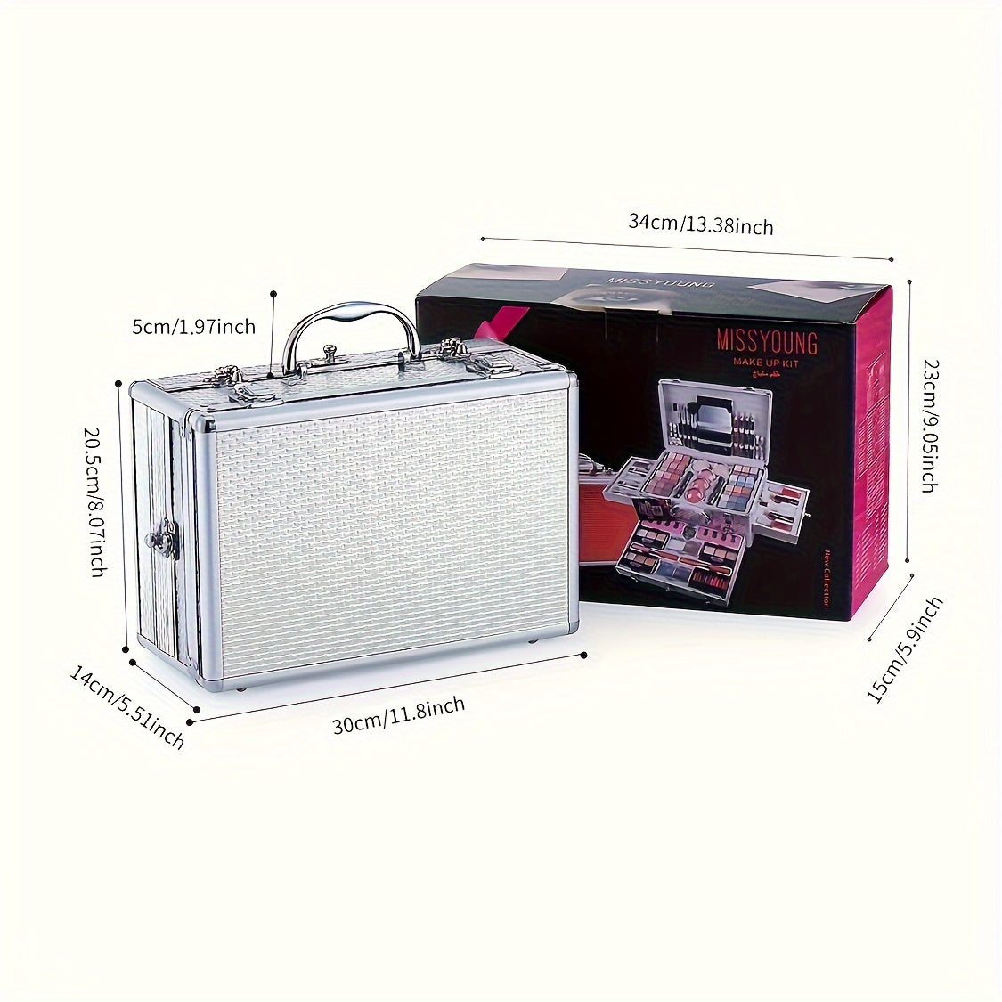 106pcs Luxury Makeup Kit Set